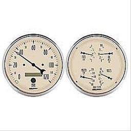 AutoMeter AutoMeter Antique Beige Analog Gauge Kits 1803 Autofit
