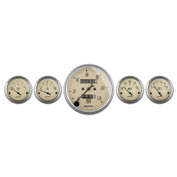 AutoMeter AutoMeter Antique Beige Analog Gauge Kits 1808 Autofit