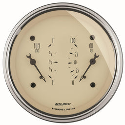 AutoMeter AutoMeter Antique Beige Analog Gauge Kits 1813 Autofit