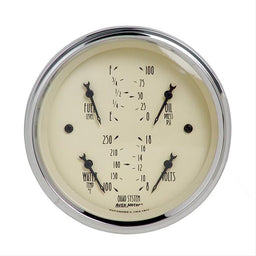 AutoMeter AutoMeter Antique Beige Analog Gauge Kits 1814 Autofit
