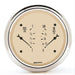 AutoMeter AutoMeter Antique Beige Analog Gauge Kits 1824 Autofit