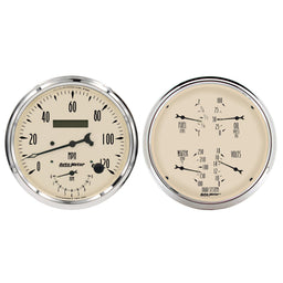 AutoMeter AutoMeter Antique Beige Analog Gauge Kits 1852 Autofit