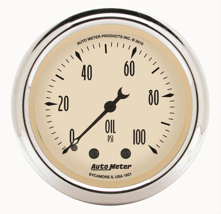 AutoMeter AutoMeter Antique Beige Analog Gauges 1821 Autofit
