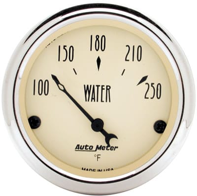 AutoMeter AutoMeter Antique Beige Analog Gauges 1837 Autofit