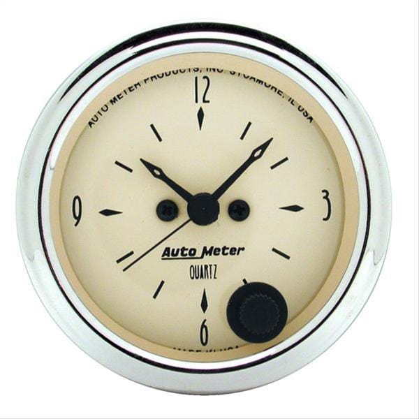 AutoMeter AutoMeter Antique Beige Analog Gauges 1885 Autofit