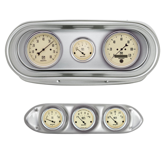 AutoMeter AutoMeter Antique Beige Instrument Clusters 2127-02 Autofit