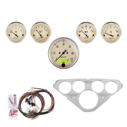 AutoMeter AutoMeter Antique Beige Instrument Clusters 7036-AB Autofit