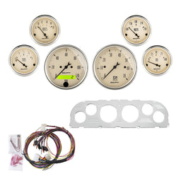 AutoMeter AutoMeter Antique Beige Instrument Clusters 7047-AB Autofit