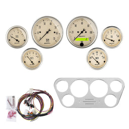 AutoMeter AutoMeter Antique Beige Instrument Clusters 7048-AB Autofit