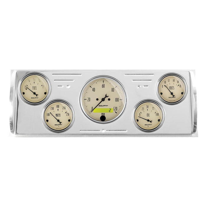 AutoMeter AutoMeter Antique Beige Instrument Clusters 7057-AB Autofit