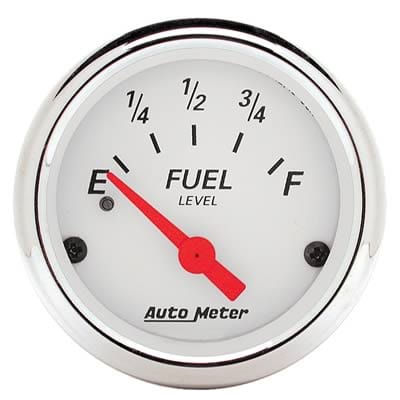 AutoMeter AutoMeter Arctic White Analog Gauges 1315 Autofit