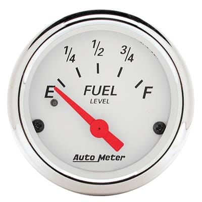 AutoMeter AutoMeter Arctic White Analog Gauges 1317 Autofit