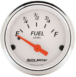 AutoMeter AutoMeter Arctic White Analog Gauges 1318 Autofit