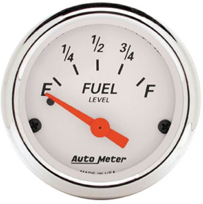 AutoMeter AutoMeter Arctic White Analog Gauges 1318 Autofit