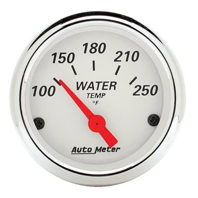 AutoMeter AutoMeter Arctic White Analog Gauges 1337 Autofit