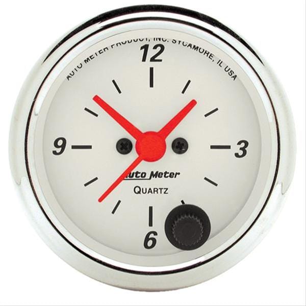 AutoMeter AutoMeter Arctic White Analog Gauges 1385 Autofit