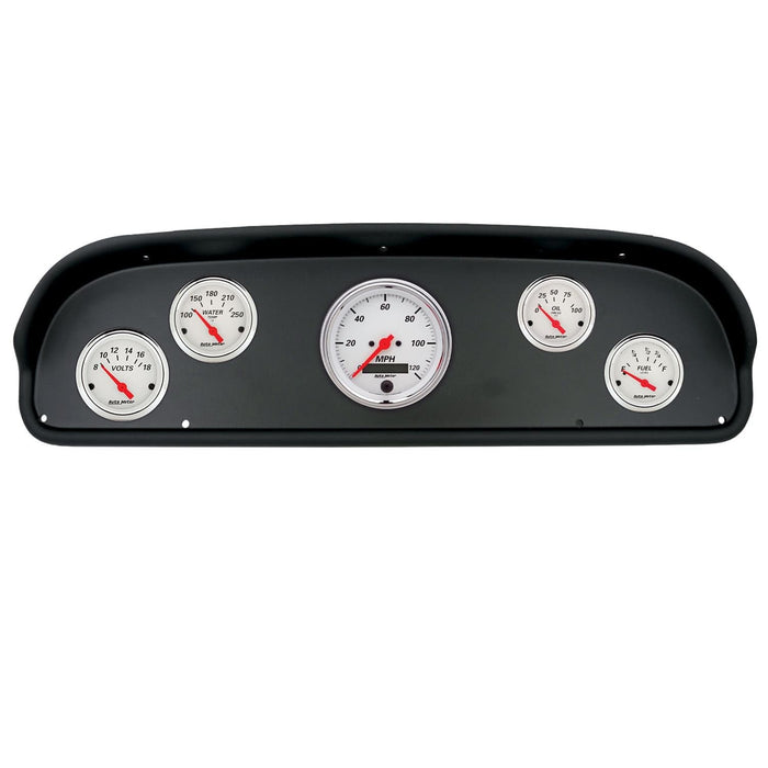 AutoMeter AutoMeter Arctic White Instrument Clusters 2100-03 Autofit