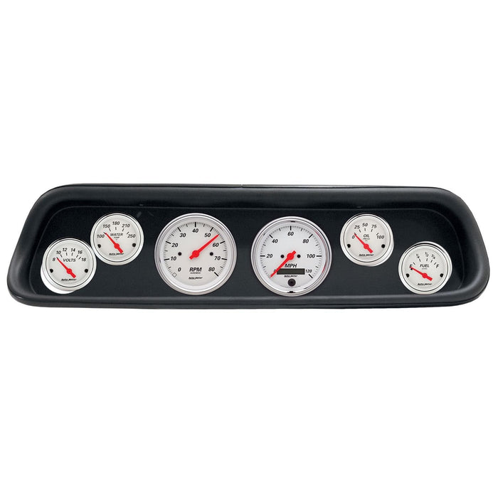 AutoMeter AutoMeter Arctic White Instrument Clusters 2107-03 Autofit
