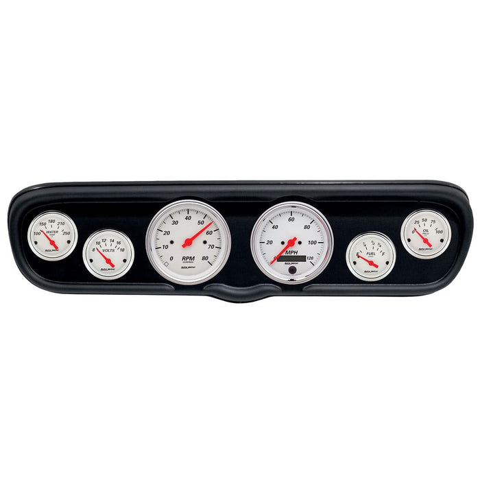AutoMeter AutoMeter Arctic White Instrument Clusters 2110-03 Autofit