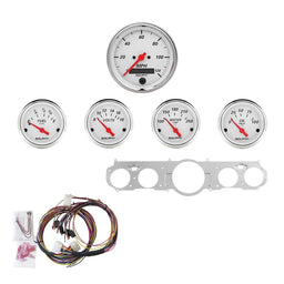 AutoMeter AutoMeter Arctic White Instrument Clusters 7035-AW Autofit
