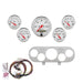 AutoMeter AutoMeter Arctic White Instrument Clusters 7044-AW Autofit