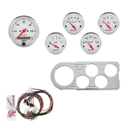 AutoMeter AutoMeter Arctic White Instrument Clusters 7046-AW Autofit