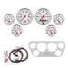 AutoMeter AutoMeter Arctic White Instrument Clusters 7048-AW Autofit