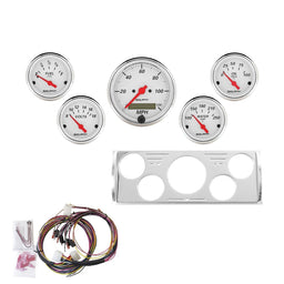 AutoMeter AutoMeter Arctic White Instrument Clusters 7057-AW Autofit