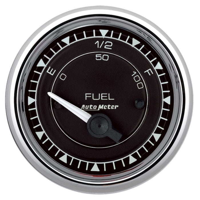 Autometer Autometer Autometer Chrono Chrome Series Fuel Level Gauge (AU9714) Autofit