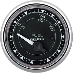 Autometer Autometer Autometer Chrono Chrome Series Fuel Level Gauge (AU9715) Autofit