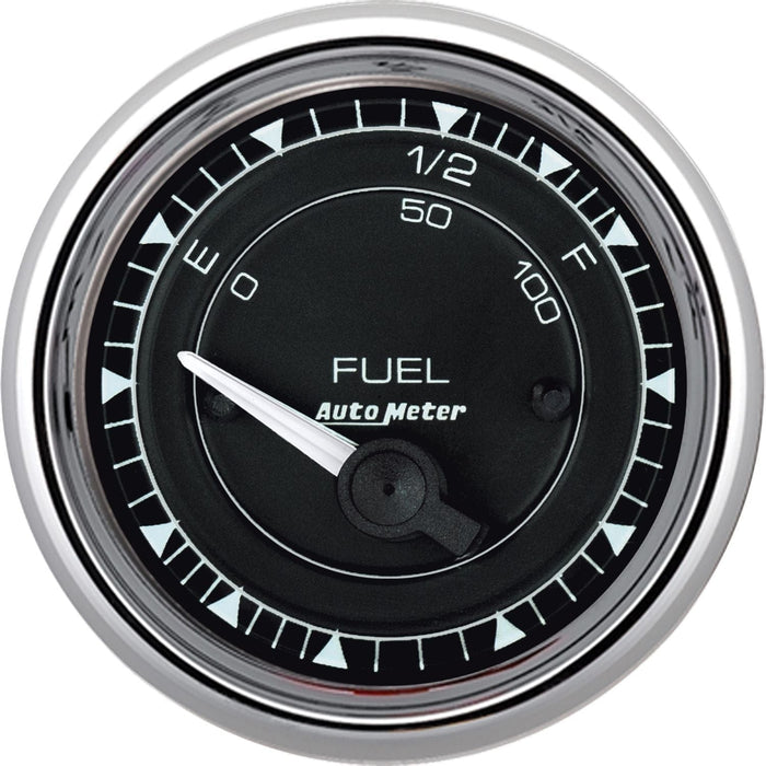 Autometer Autometer Autometer Chrono Chrome Series Fuel Level Gauge (AU9715) Autofit