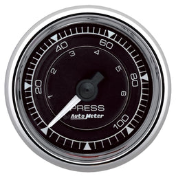 Autometer Autometer Autometer Chrono Chrome Series Oil Pressure Gauge (AU9721) Autofit