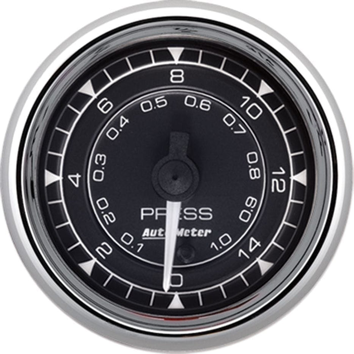 Autometer Autometer Autometer Chrono Chrome Series Pressure Gauge (AU9762) Autofit