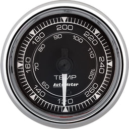 Autometer Autometer Autometer Chrono Chrome Series Temperature Gauge (AU9754) Autofit