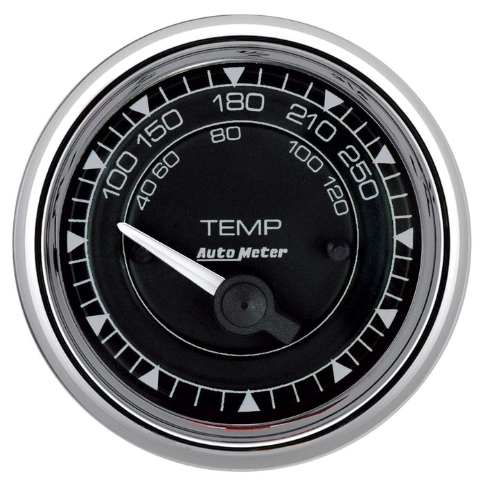 Autometer Autometer Autometer Chrono Chrome Series Water Temperature Gauge (AU9737) Autofit