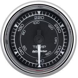 Autometer Autometer Autometer Chrono Chrome Series Water Temperature Gauge (AU9740) Autofit