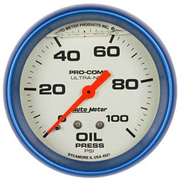 Autometer Autometer Autometer Ultra-Nite Series Liquid Filled Oil Pressure Gauge (AU4221) Autofit