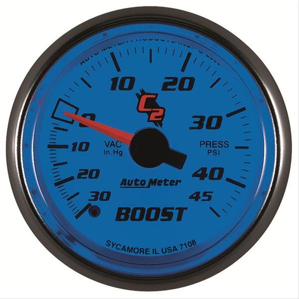AutoMeter AutoMeter C2 Analog Gauges 7108 Autofit