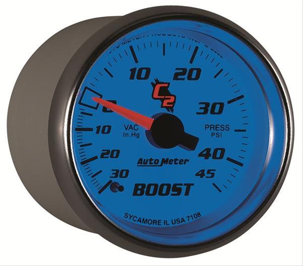 AutoMeter AutoMeter C2 Analog Gauges 7108 Autofit