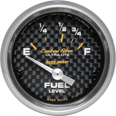 AutoMeter AutoMeter Carbon Fiber Ultra-Lite Analog Gauges 4715 Autofit