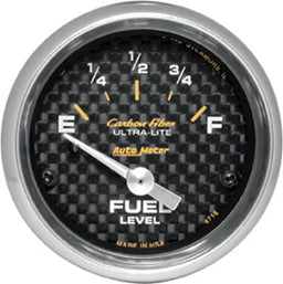 AutoMeter AutoMeter Carbon Fiber Ultra-Lite Analog Gauges 4716 Autofit
