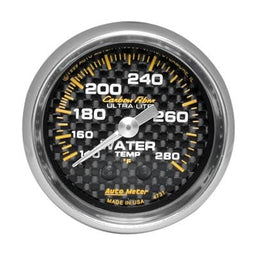 AutoMeter AutoMeter Carbon Fiber Ultra-Lite Analog Gauges 4731 Autofit