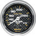 AutoMeter AutoMeter Carbon Fiber Ultra-Lite Analog Gauges 4732 Autofit