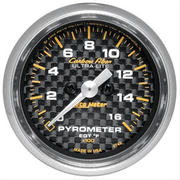AutoMeter AutoMeter Carbon Fiber Ultra-Lite Analog Gauges 4744 Autofit