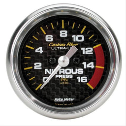 AutoMeter AutoMeter Carbon Fiber Ultra-Lite Analog Gauges 4774 Autofit