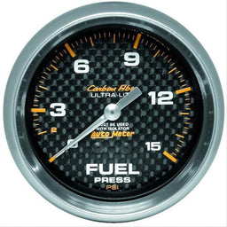 AutoMeter AutoMeter Carbon Fiber Ultra-Lite Analog Gauges 4813 Autofit