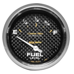 AutoMeter AutoMeter Carbon Fiber Ultra-Lite Analog Gauges 4814 Autofit