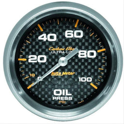 AutoMeter AutoMeter Carbon Fiber Ultra-Lite Analog Gauges 4821 Autofit