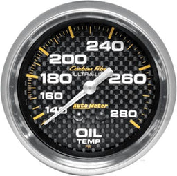 AutoMeter AutoMeter Carbon Fiber Ultra-Lite Analog Gauges 4841 Autofit