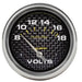 AutoMeter AutoMeter Carbon Fiber Ultra-Lite Analog Gauges 4891 Autofit